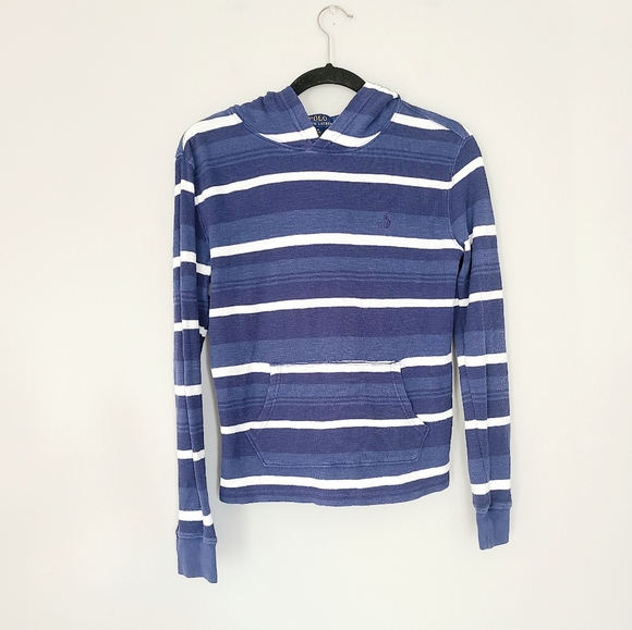 Polo Ralph Lauren Other - Polo Ralph Lauren Striped Hoodie 14/16